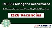 MHSRB Telangana Recruitment 2023 – 5204 Staff Nurse Posts 2023-24