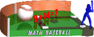 Math Game | Baseball Math Instructions | Addition, Subtraction, Multiplication, Algebra