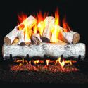 Gas Fireplace Logs in Birch For Your Hearth