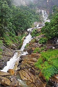 Admire the rushing Ravana Falls