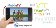 Đăng ký dịch vụ xem Tivi Mobile TV Mobifone trên điện thoại