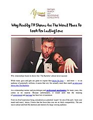 Why reality tv shows are the worst place to look for lasting love by Yvonne Allen & Associates - issuu