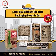 Labor Day Discount Of 40% For Kraft Packaging Boxes Is Out – Packagly