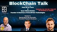 Blockchain - Pete De La Torre Talk show featuring Sean Brehm CEO CrowdPoint Technologies