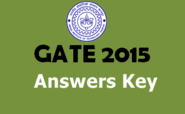GATE 2015 exam answer key