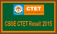 CTET 2015 result download