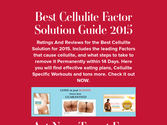 A - Best Cellulite Factor Solution Guide 2015