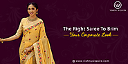 Pick the Right Saree for the Classic Corporate Look