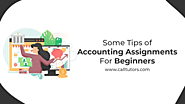 Some Tips of Accounting Assignments For Beginners