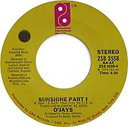 100. "Sunshine" - O'Jays (1972)