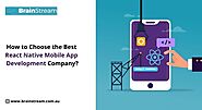 How to Choose the Best React Native Mobile App Development Company?