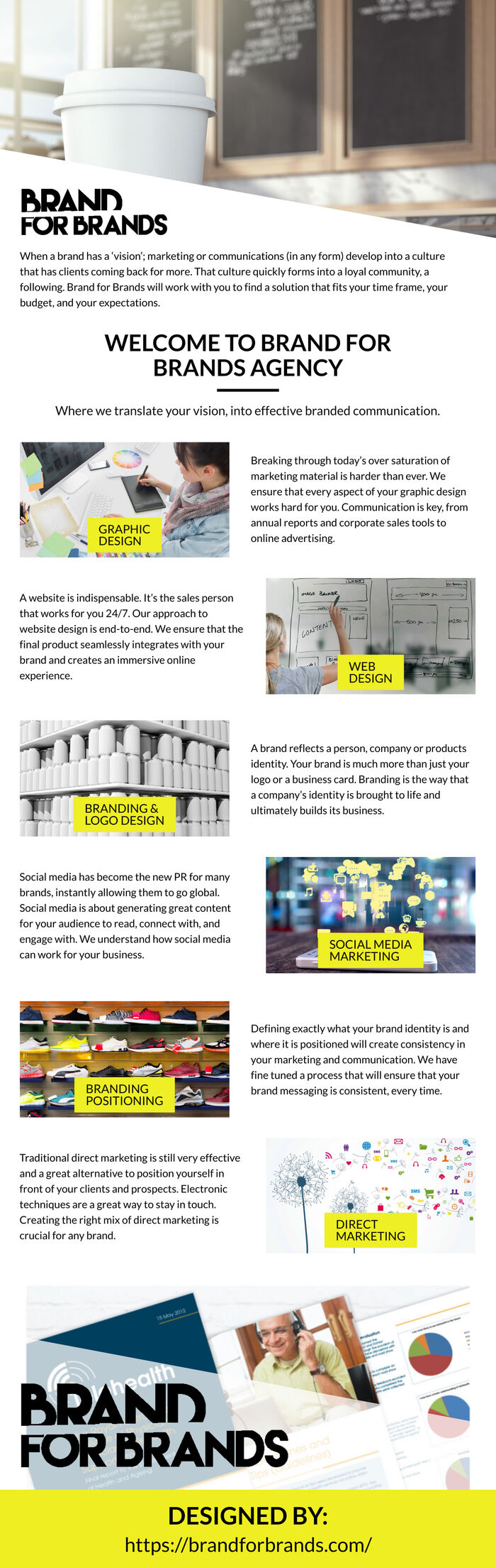 This infographic is designed by Brand for Brands