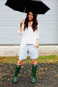 10 Cool Ways To Wear Your Old Rubber Rain Boots This Spring