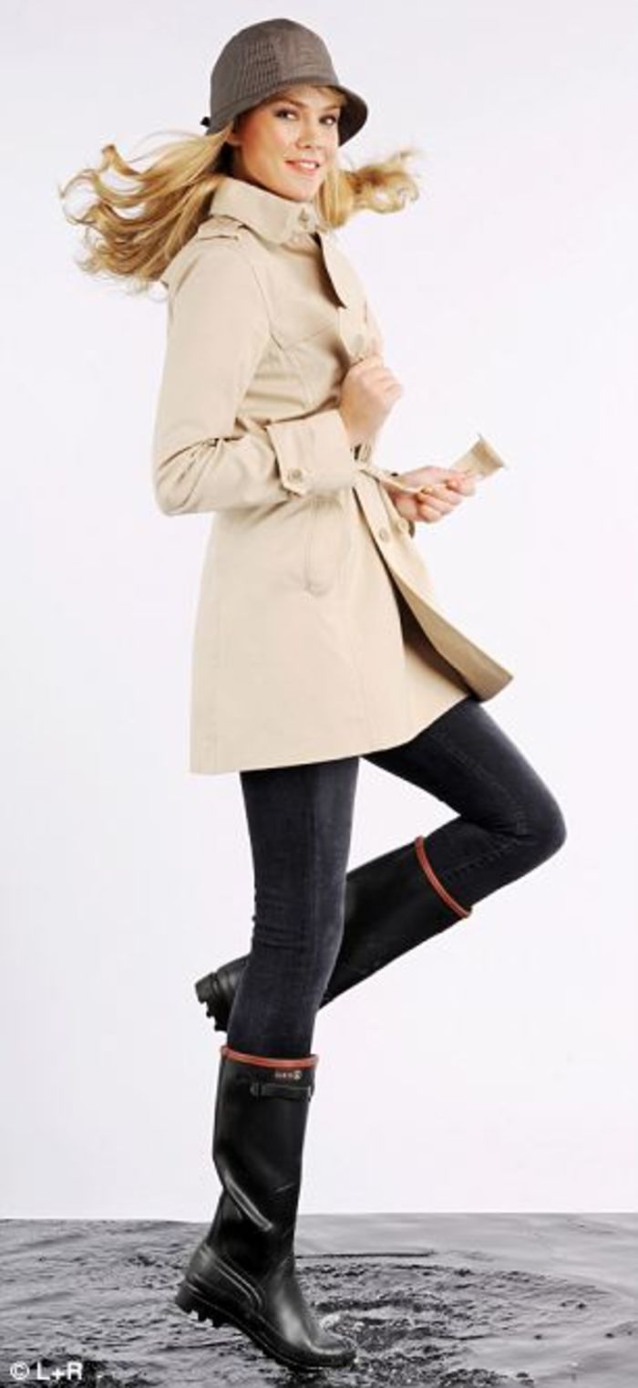 women's fashion rubber boots