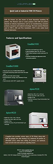 Professional and Industrial FDM 3D Printers