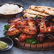 Tandoori Spiced & Marinated Free-Run Chicken Wings
