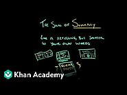 Summarizing nonfiction | Reading (video) | Khan Academy
