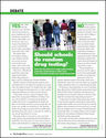 Should schools do random drug testing?