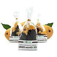 Buy Dark or Milk Chocolate Dipped Dried Mangoes – Sarap Now