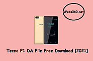 Tecno F1 DA File Free Download [2021] | Webs360