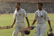 Only two tests have been won by teams after following-on. VVS Laxman and Rahul Dravid after their magnificent 376 aga...