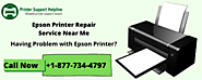 Epson Printer Repair Services Near Me – Printer Support Helpline Number – +1-877-734-4797