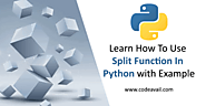 Learn How To Use Split Function In Python with Example