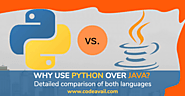 Why use Python over Java? Detailed comparison of both languages