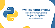 Python Project Idea: Tips For First Coding Project In Python