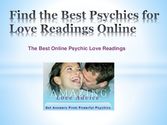 Find the best psychics for love readings
