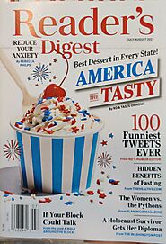 Readers Digest Magazine - July/August 2021