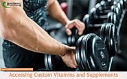 Accessing Custom Vitamins and Supplements