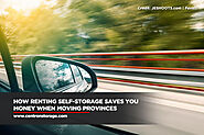 How Renting Self-Storage Saves You Money When Moving Provinces | Centron Self Storage