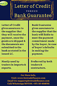 Infographic: Letter of Credit vs Bank Guarantee