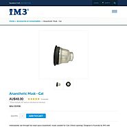Website at https://www.im3vet.com.au/accessories-and-consumables/anaesthetic-mask-cat