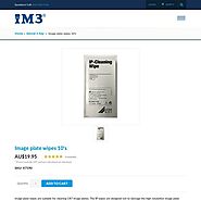 Website at https://www.im3vet.com.au/dental-x-ray/image-plate-wipes-10-s