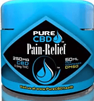 PureCBD Pain-Relief Cream with DMSO
