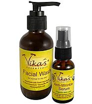 Vika's Essentials Anti-Wrinkle Serum + Facial Wash Bundle