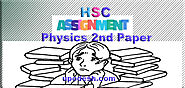 HSC Physics 2nd Paper Assignment 2nd Week 2021 Class 11 Physics