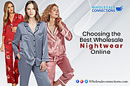 Choosing The Best Wholesale Nightwear Online