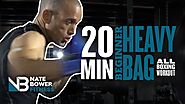 Boxing workout for beginners: 20 minute heavy bag workout