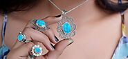 Sterling Silver Turquoise Jewelry From Rananjay Exports