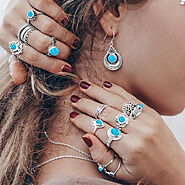 Turquoise Blue Stone Jewelry