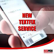 New TextFix Service - RedMen Fire Protection