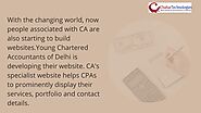 CA Website Designing Company in Delhi