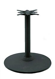 S Series Cast Iron Restaurant Table Base With or Without Accent