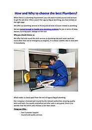 How and Why to choose the best Plumbers? by ceilingPlumbers - Issuu