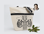 Koala Mates Canvas Tote | Australian Designers Handbags | Great Australian Store