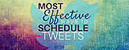 The Most Effective Ways to Schedule Tweets