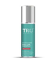Tru-Naturelle Hair Spray for MoMs allows you to style your hair in a matter of seconds